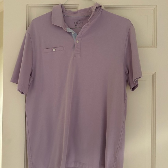 Nike Dri-Fit Golf Polos ( set of 5), size large, cotton material - Picture 4 of 12